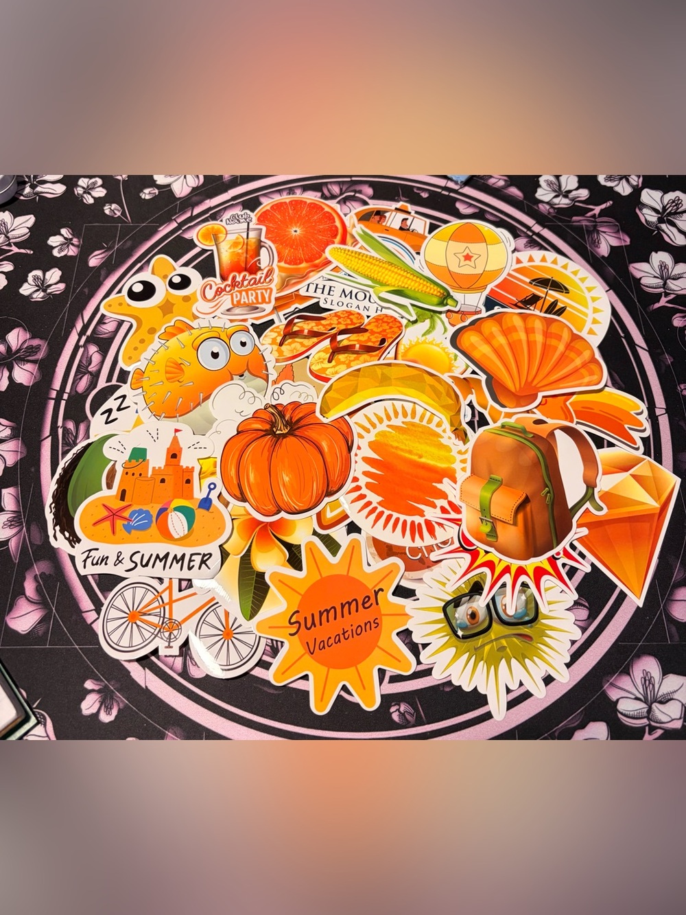 Bulk Lot of colorful Stickers